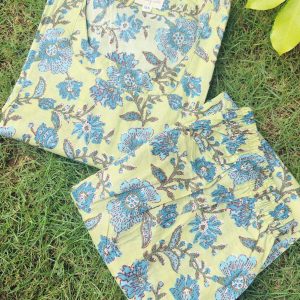 Green Blue Flower Jaipur