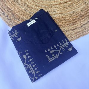 Blue Sandle design Kurthi