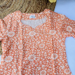 Fanta orange floral