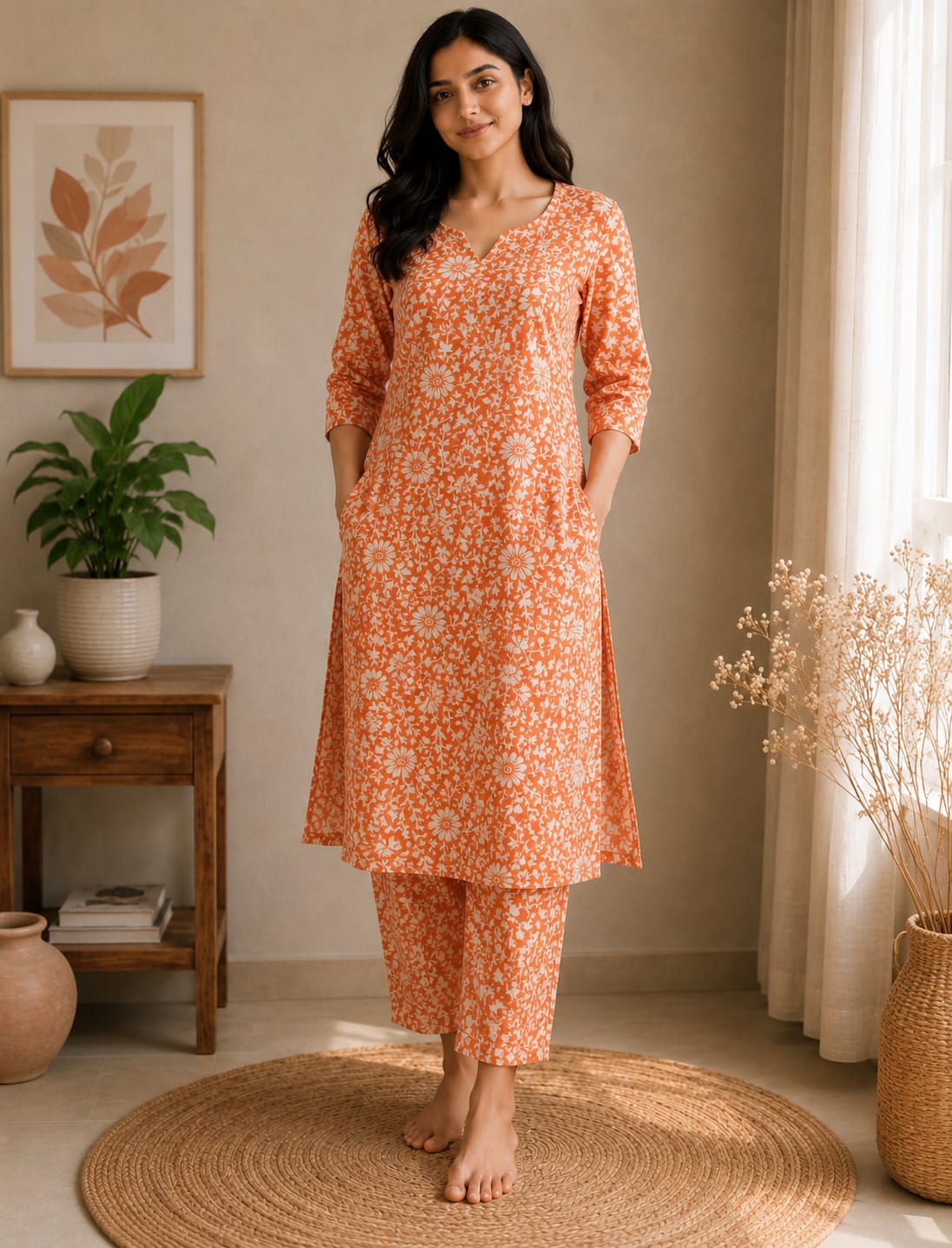 Fanta orange floral - Image 4