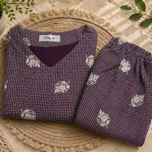 Deep purple checks