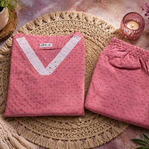 Pink and pink Diamond women co-ords