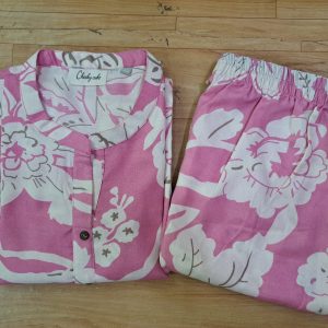 Baby pink linen