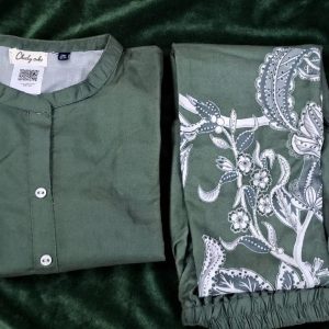 Green plain design