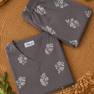 Grey kalamkari