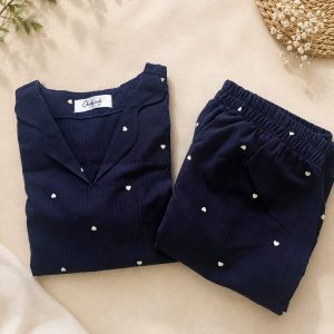 Navy blue heart
