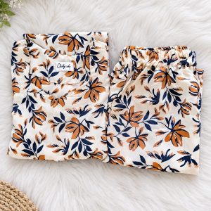 Mustard flower(A line with palazzo)